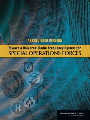 cover image of Toward a Universal Radio Frequency System for Special Operations Forces
